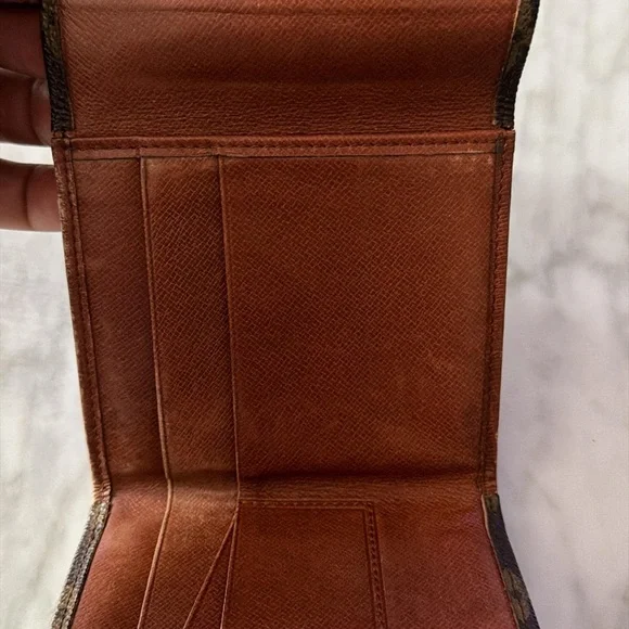 Louis Vuitton Dark Brown Monogram Wallet - Picture 5 of 12